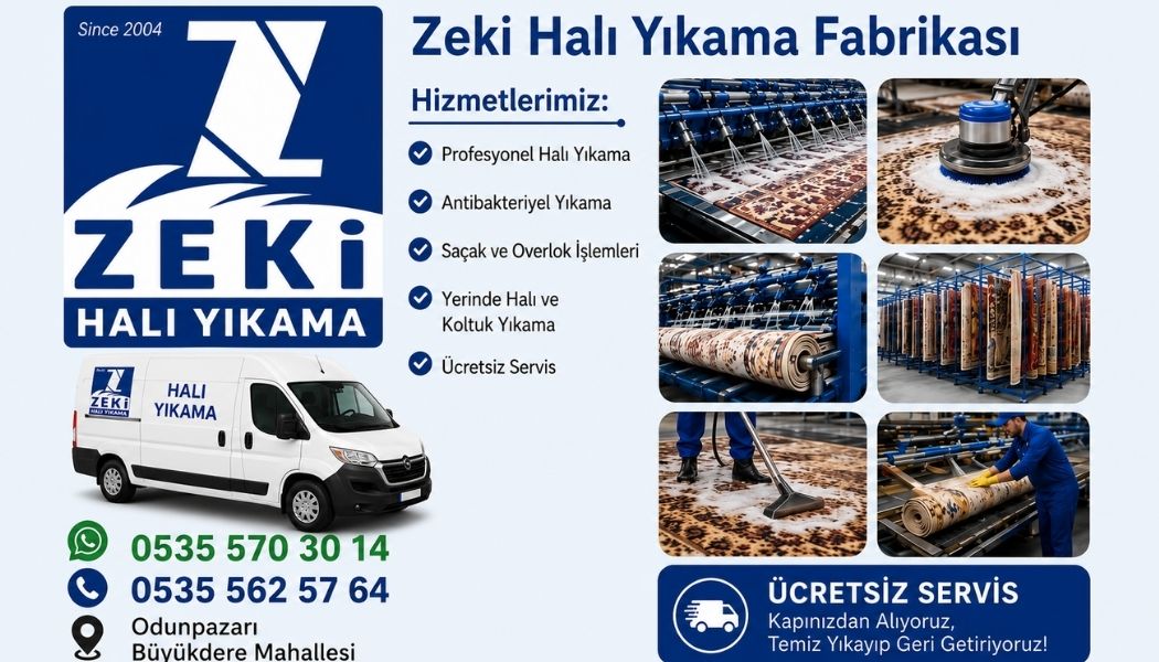 Odunpazarı Büyükdere Mahallesi Halı Yıkama Uzmanlığı